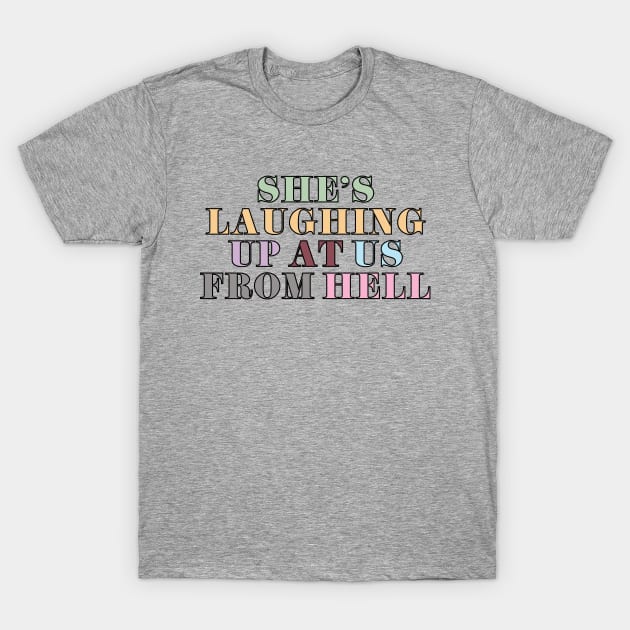 Anti-Hero Lyrics T-Shirt by Likeable Design